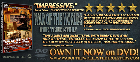 BUY WAR OF THE WORLDS THE TRUE STORY DVD HERE!
